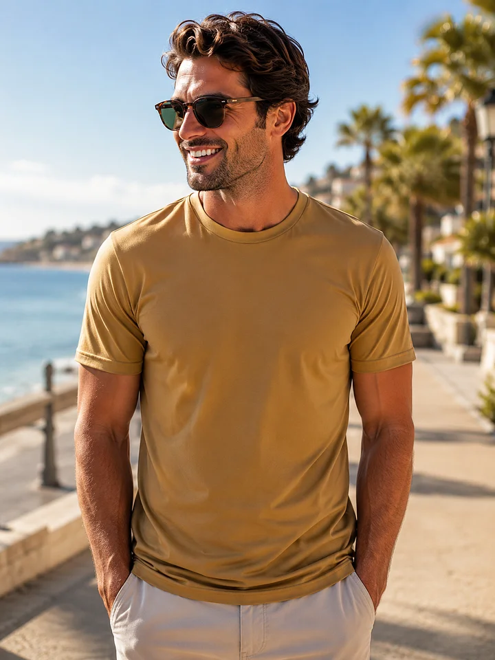 Luxe Classic Cotton Tee product image (2)