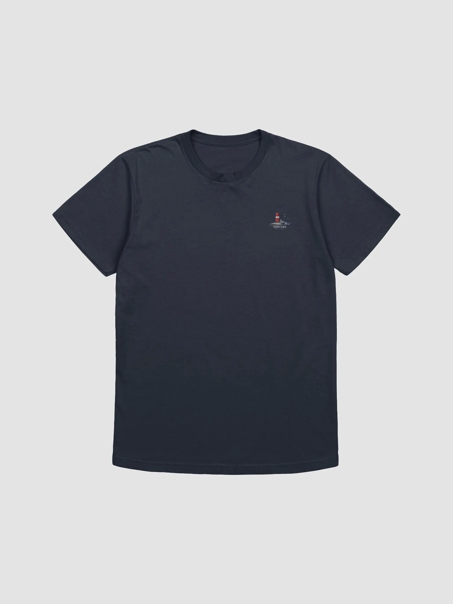 Sørfiske T-Skjorte Navy Blå - Liten Logo Venstre product image (1)
