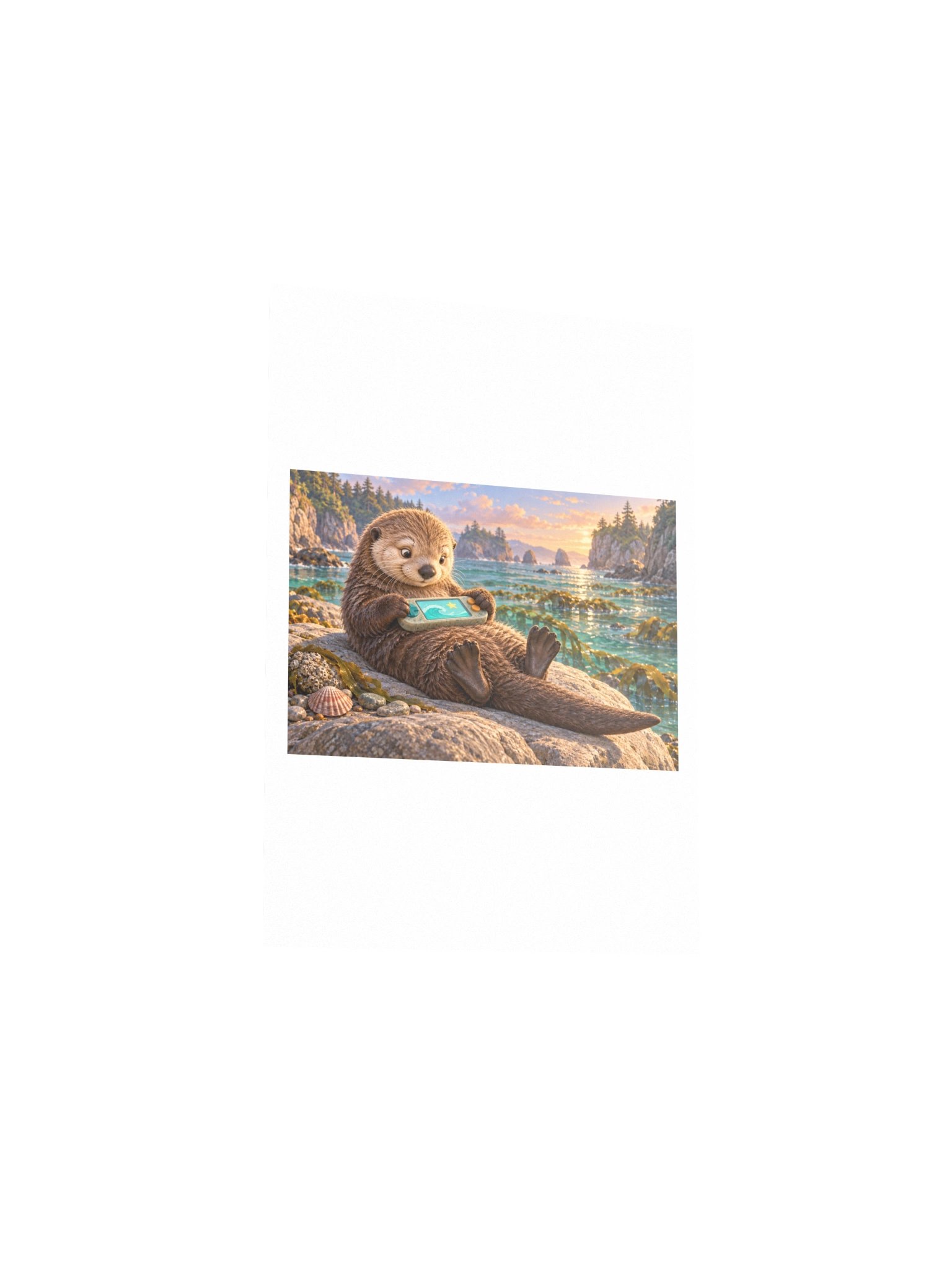 Pebble Player Small Art Print product image (3)