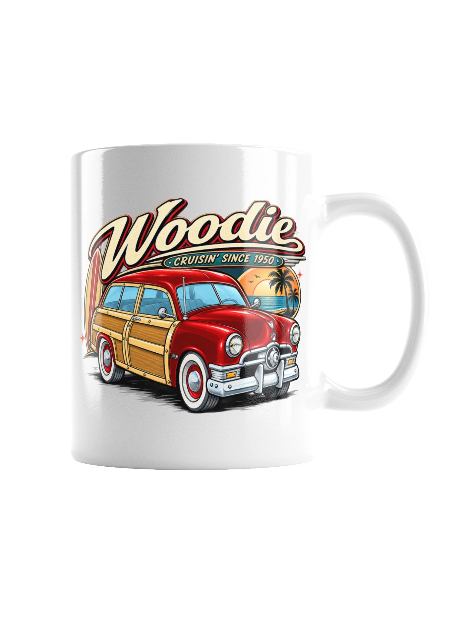 Woody – Cruisin’ Since 1950 Mug product image (7)