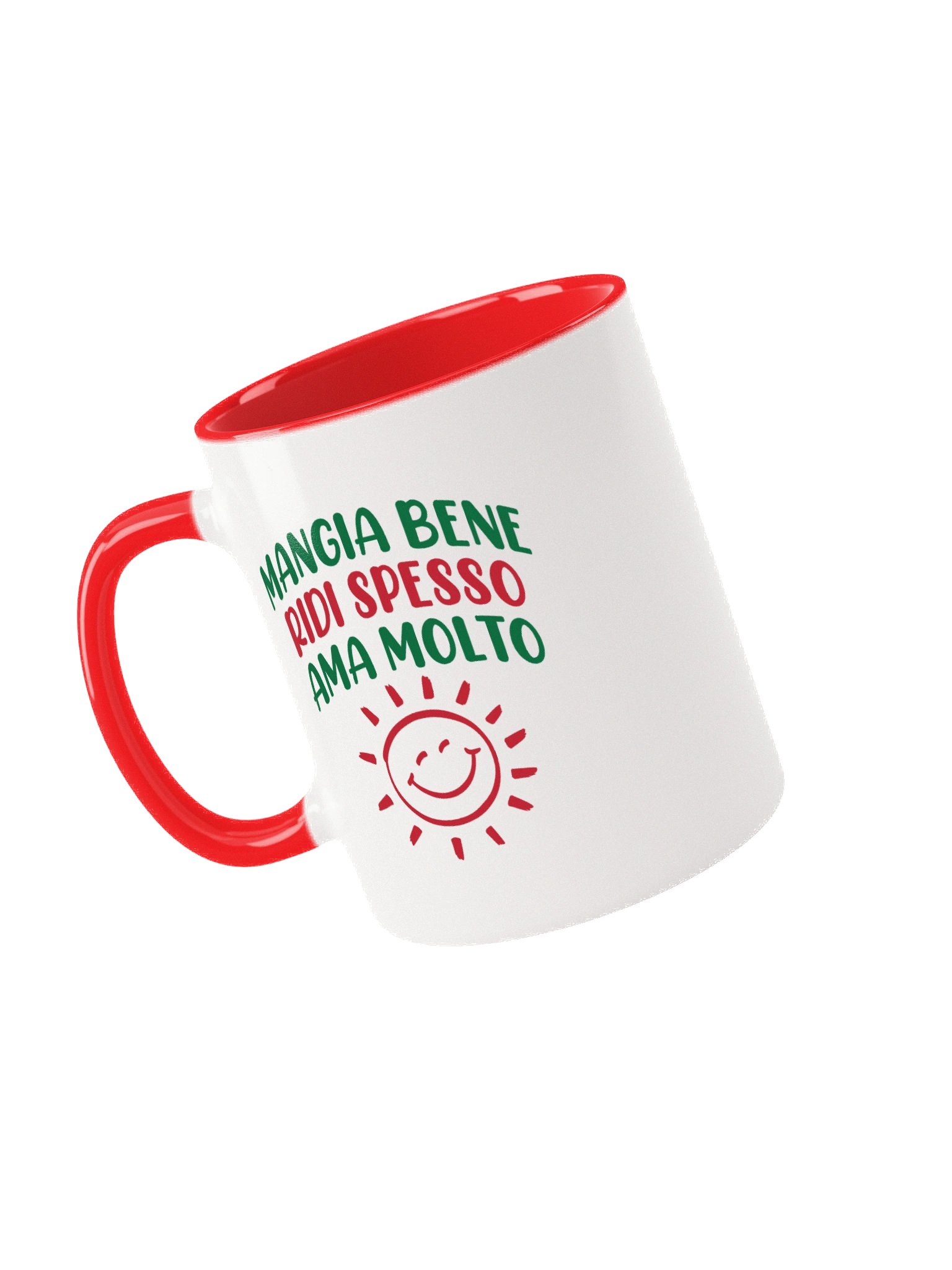Mangia Bene Ridi Spesso Ama Molto Mug (100% Ceramic) product image (4)