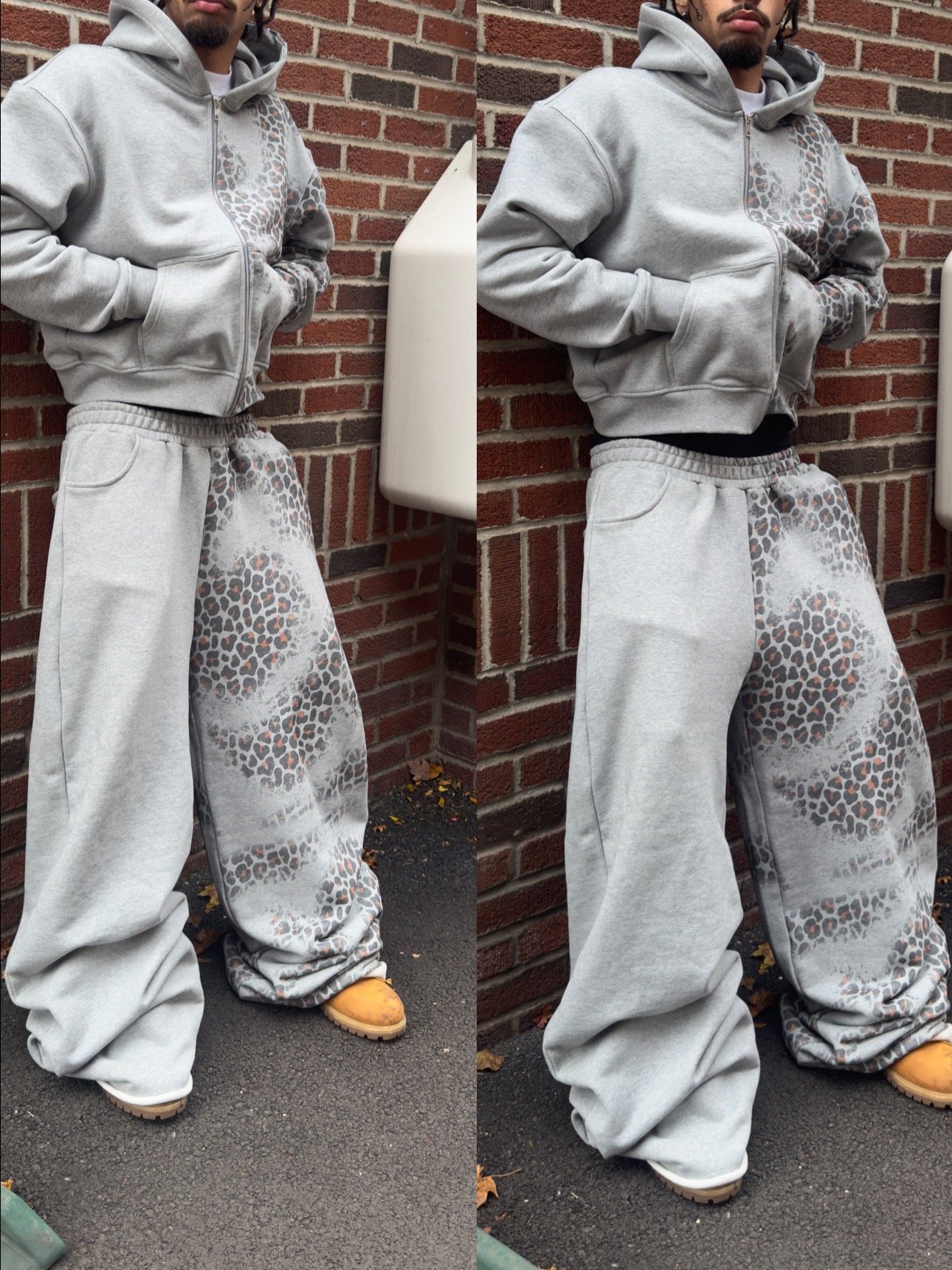 Leopard Print Sweatsuit product image (4)