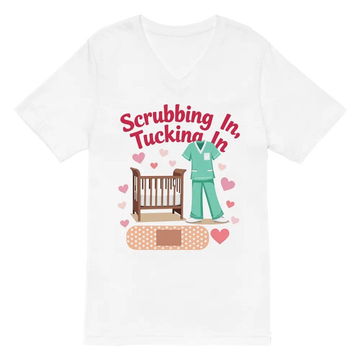 medical dads, medical moms Heartfelt Scrubs V-Neck Tee product image (6)
