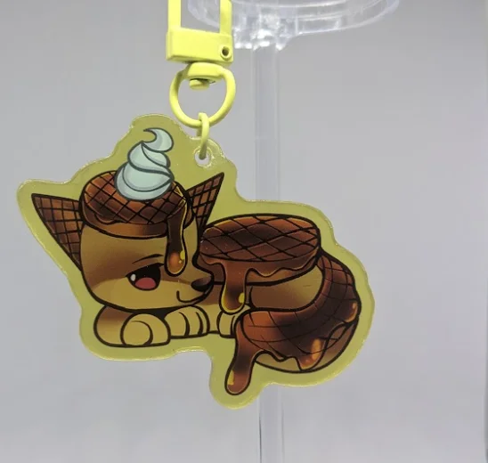 Waffle Wolf Charm product image (1)