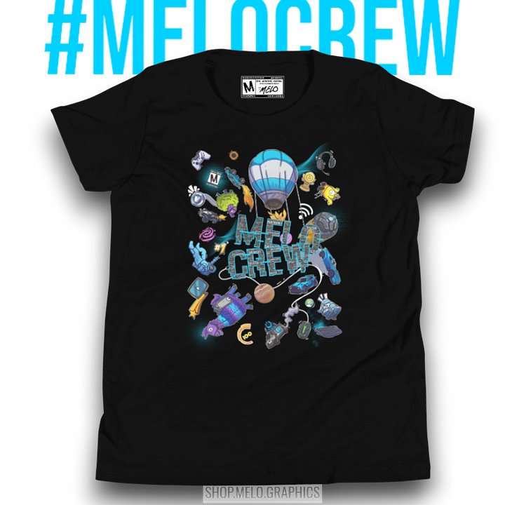 #MELOtober 2024 Personalized MELO CREW Chaos - Kids T-Shirt | #MadeByMELO product image (2)