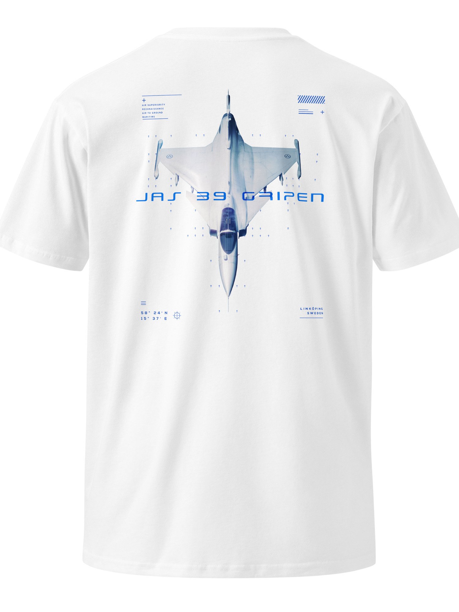 SAAB JAS 39 Gripen premium t-shirt product image (1)