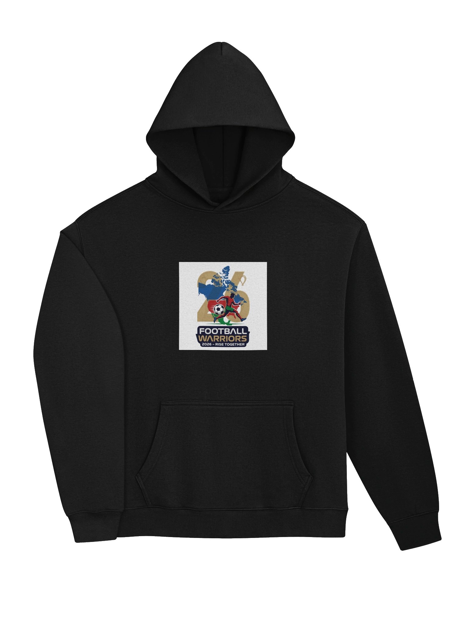 Premium Oversized Hoodie Football Warrior 2026 product image (8)