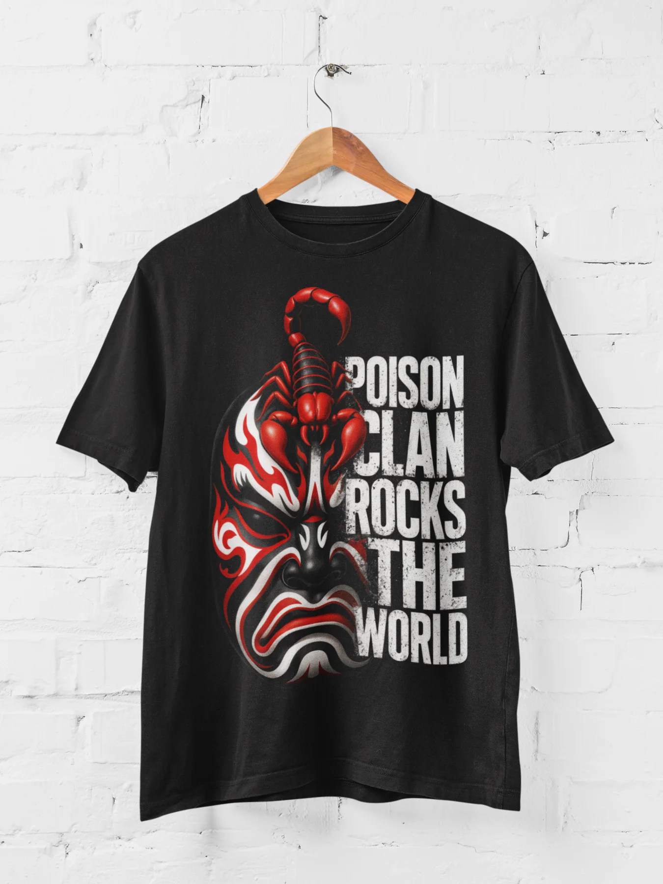 Five Venoms & Scorpion Classic Kung Fu Movie Tee product image (1)