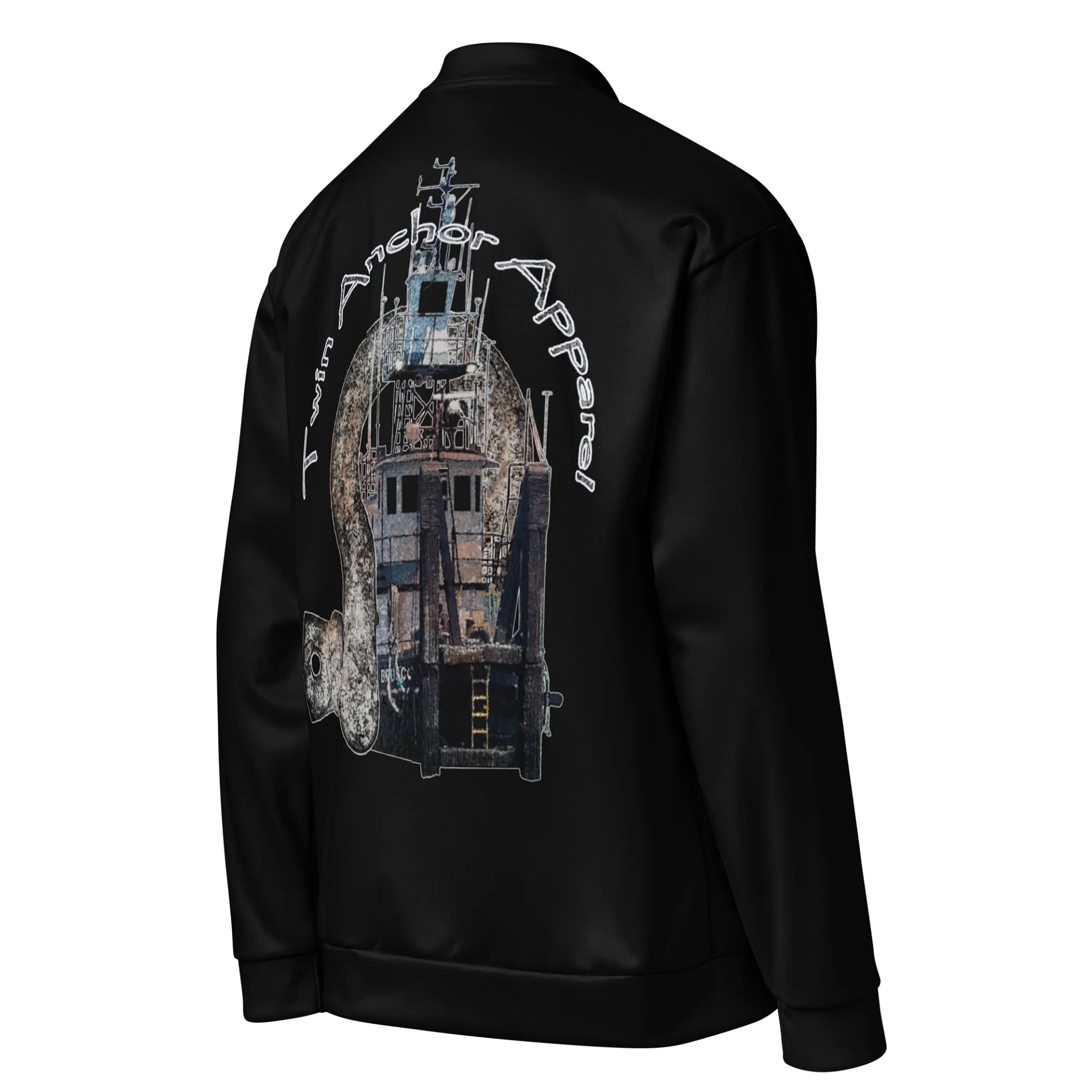 TAA Shackle - Terri L. Brusco – Classic Marine Workwear | Twin Anchor Apparel - Bomber Jacket product image (3)