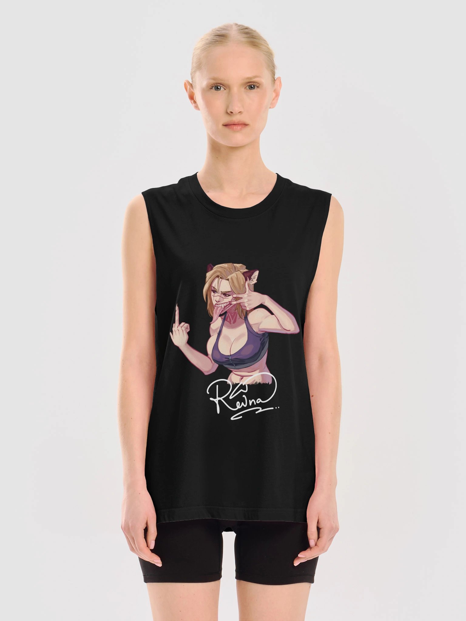 Mean Face Muscle Tank product image (3)