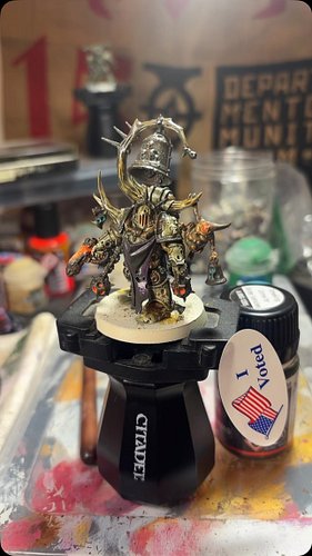 Leave the orange vivid?#warhammer40k #warhammer40kpainting #wip #deathguard #lvtt2027