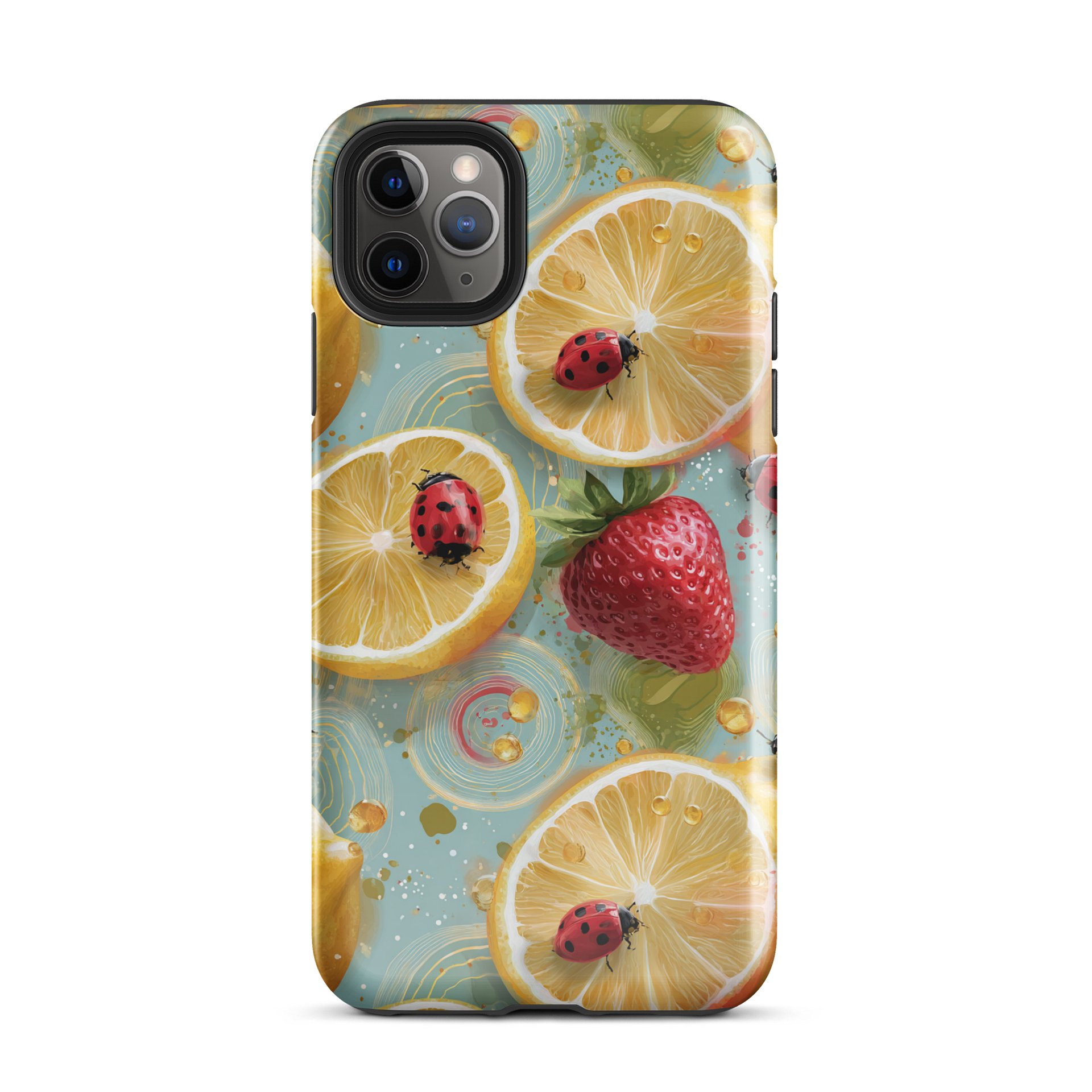 Lemon Ladybug Delight iPhone® Tough Case product image (1)