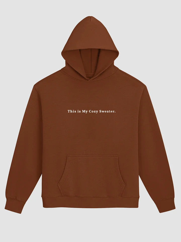 This is My Cozy Sweater. (Embroidered Hoodie) product image (1)