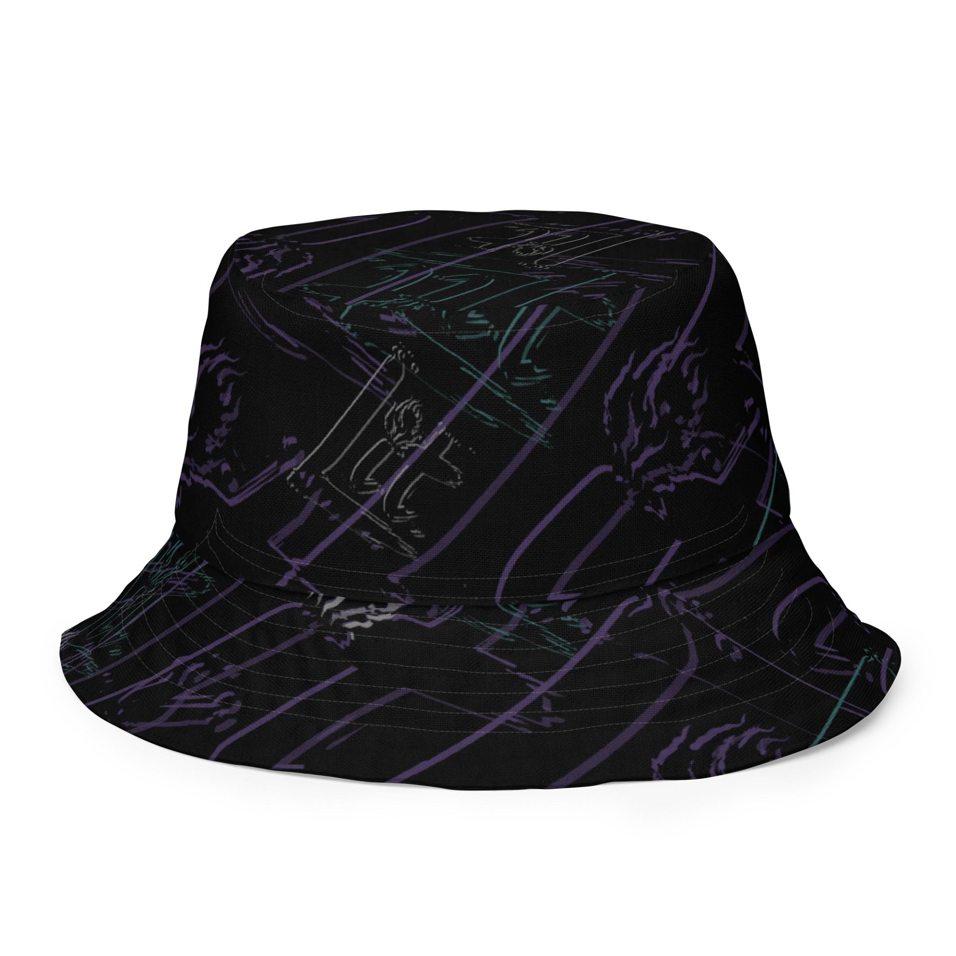 Get Lit into Space Reversible Bucket Hat product image (3)