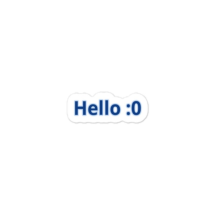 Hello Sticker product image (1)