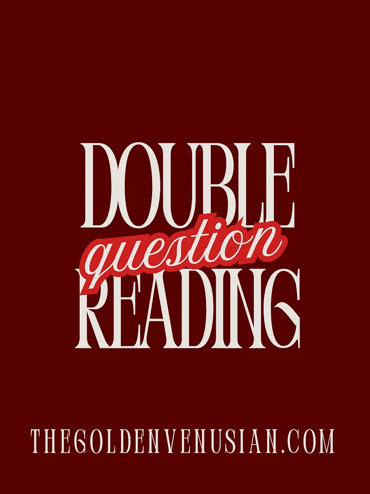 Double Question Reading product image (1)
