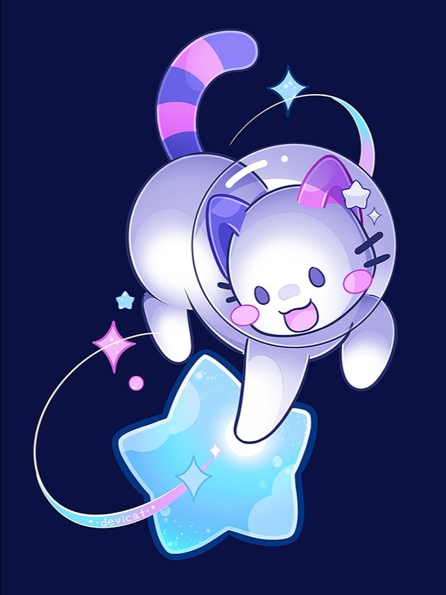CandiCat Astro Cat 2026 Wallpaper product image (1)