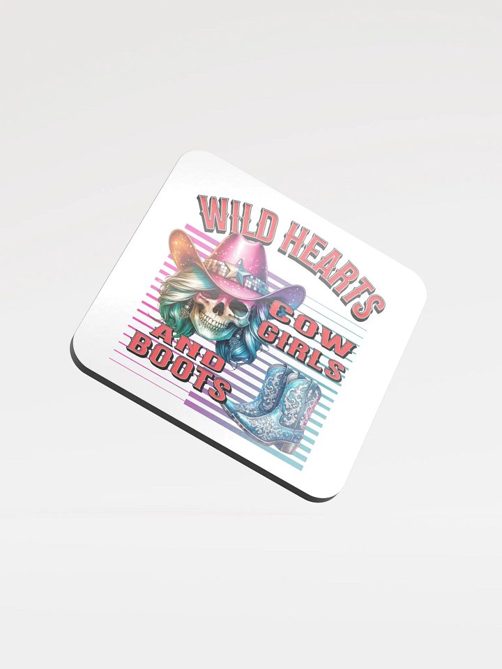 Wild Hearts Cowgirls And Boots Coaster Set product image (2)