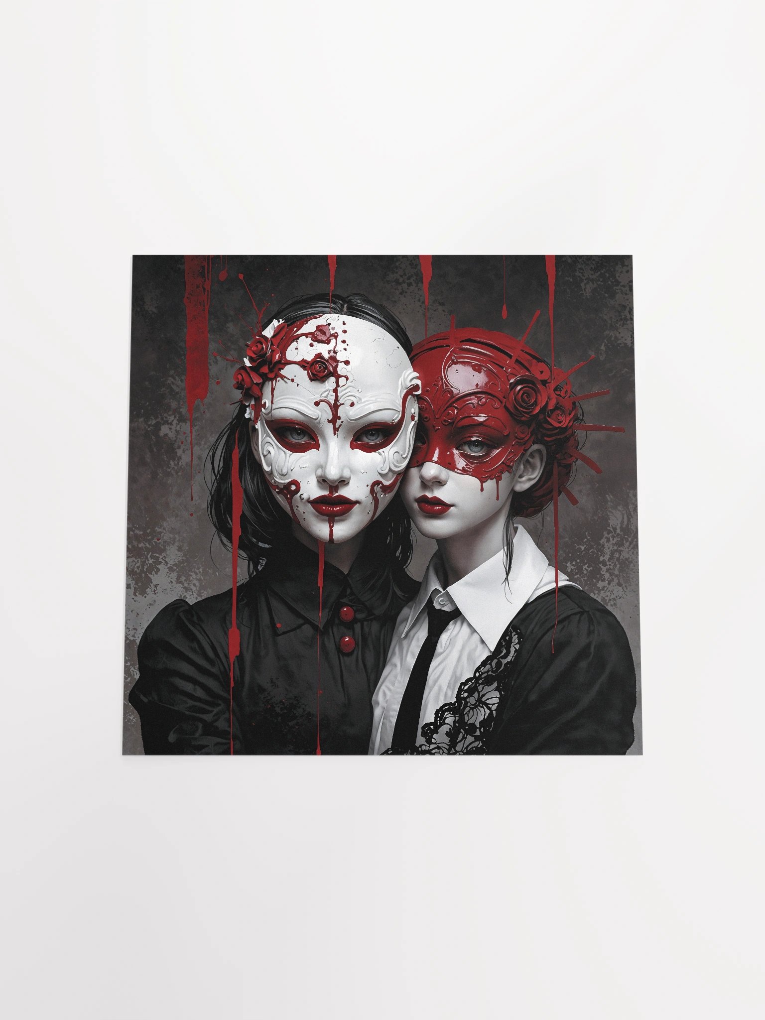 Crimson Masquerade Matte Poster product image (18)