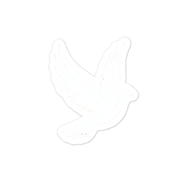 ONE KING Dove Vinyl Decals product image (1)