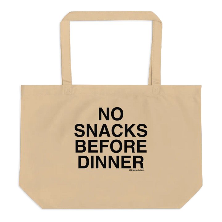 No Snacks Tote product image (1)