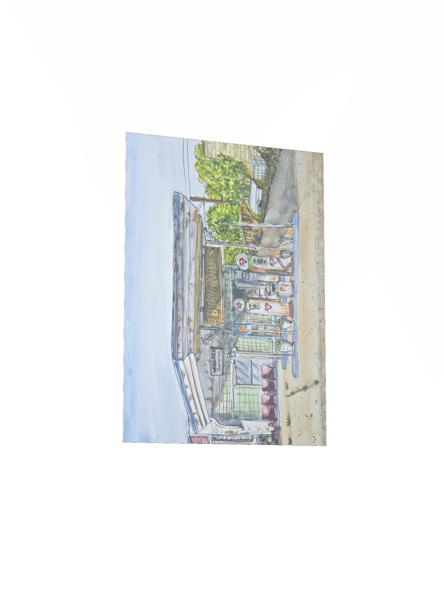Busy Corner - Matte Poster product image (3)