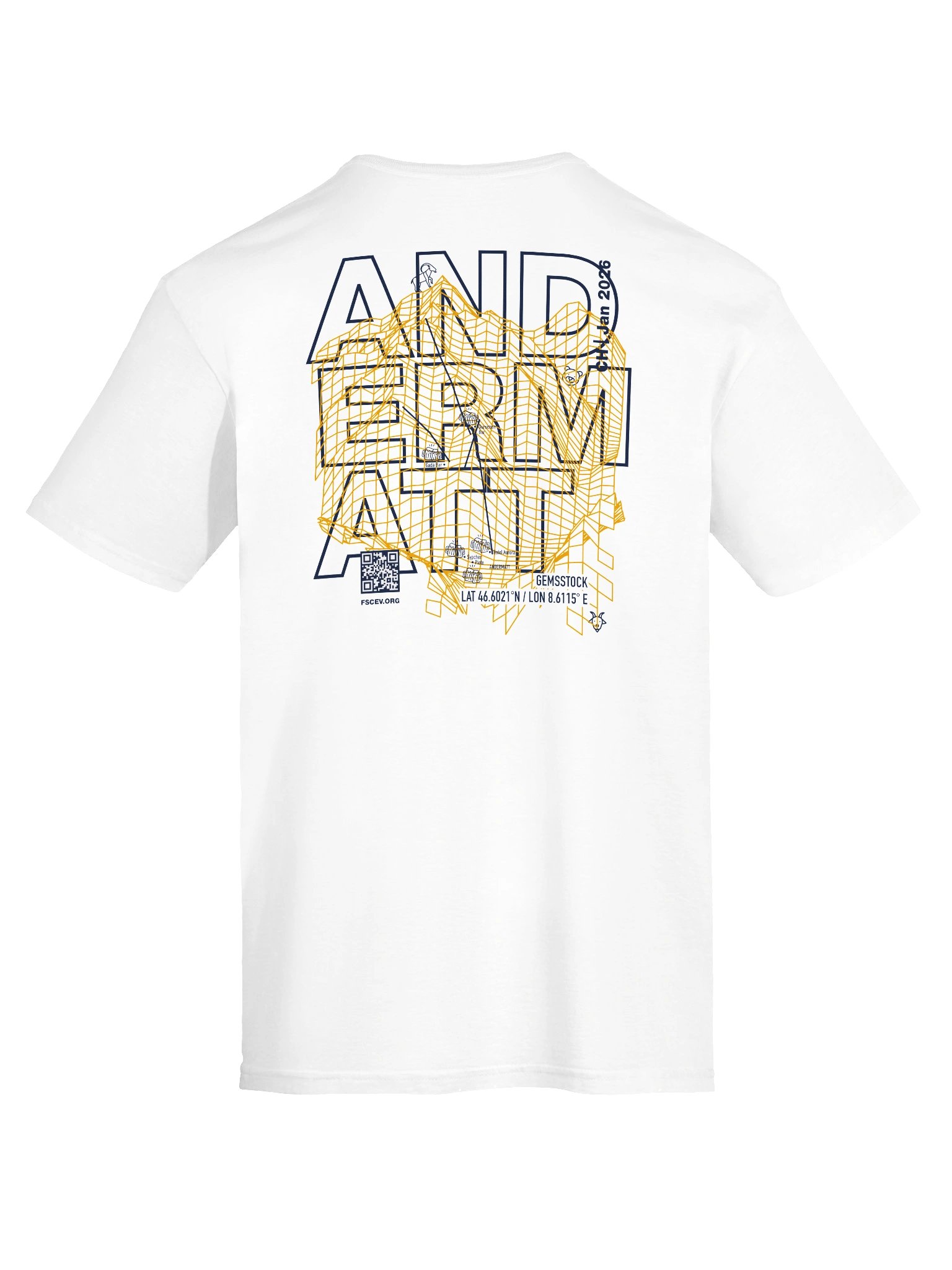 Andermatt Coordinates and Resort white (front and back print) product image (7)