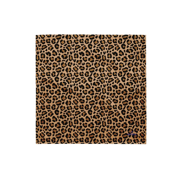Versatile Custom Leopard Print Bandana for Everyday Style product image (1)