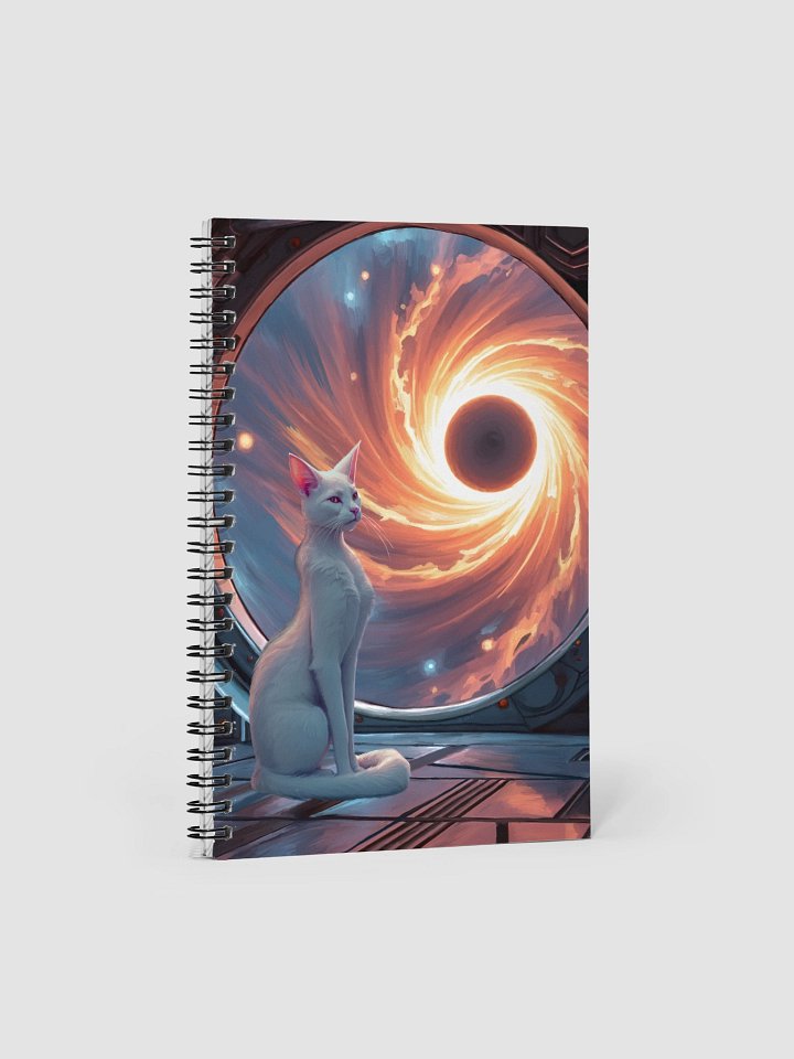 Dark Blackest Light Notebook product image (1)