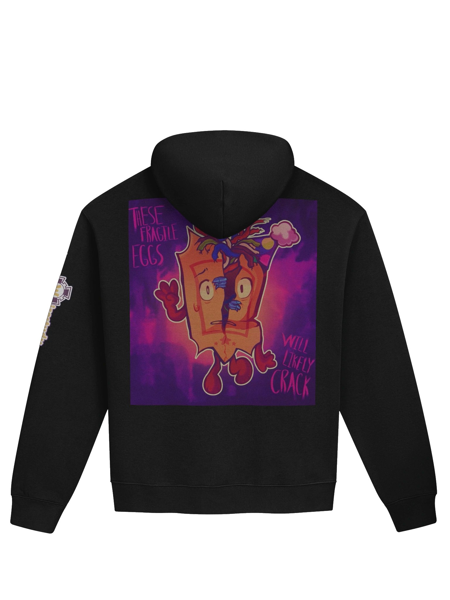 Raphael Fragile Eggs Hoodie product image (1)