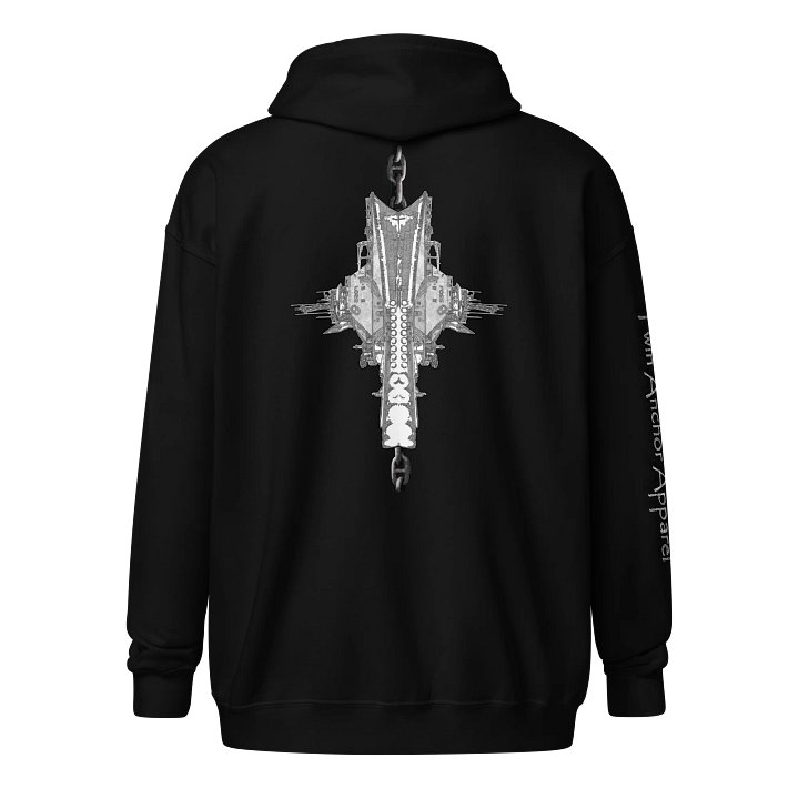Mirrored Foss Tug & Barge Bridal Chain – Maritime Heritage | Twin Anchor Apparel Fog Harbor Line product image (1)