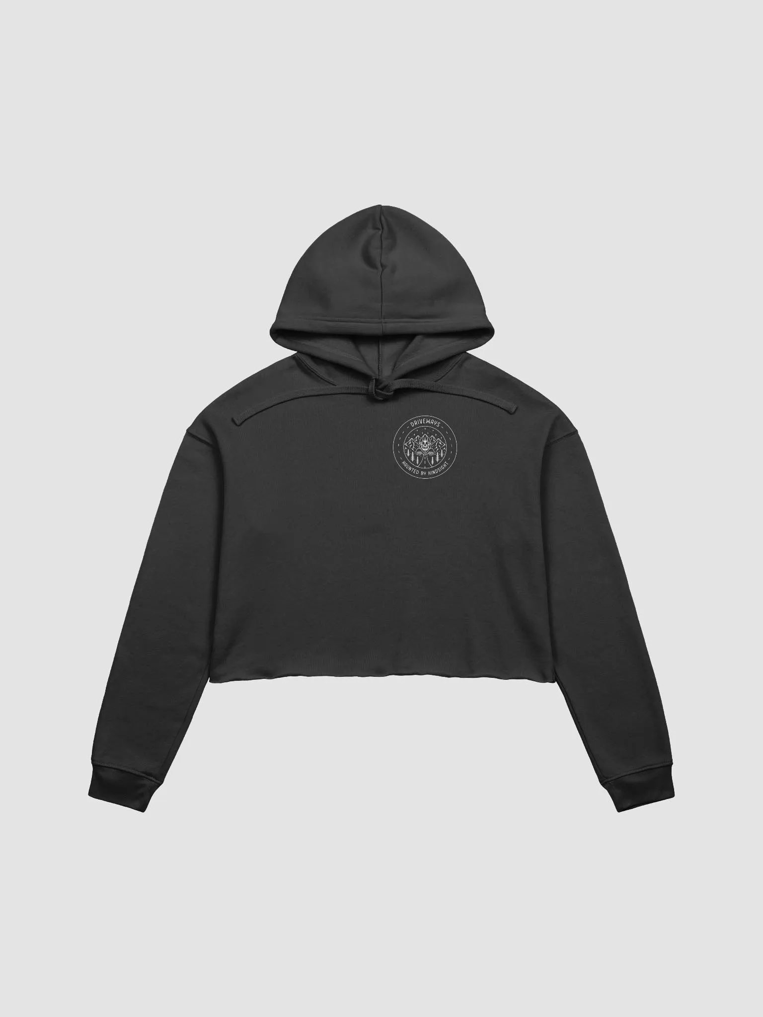 Skull Mountain Cropped Hoodie product image (1)