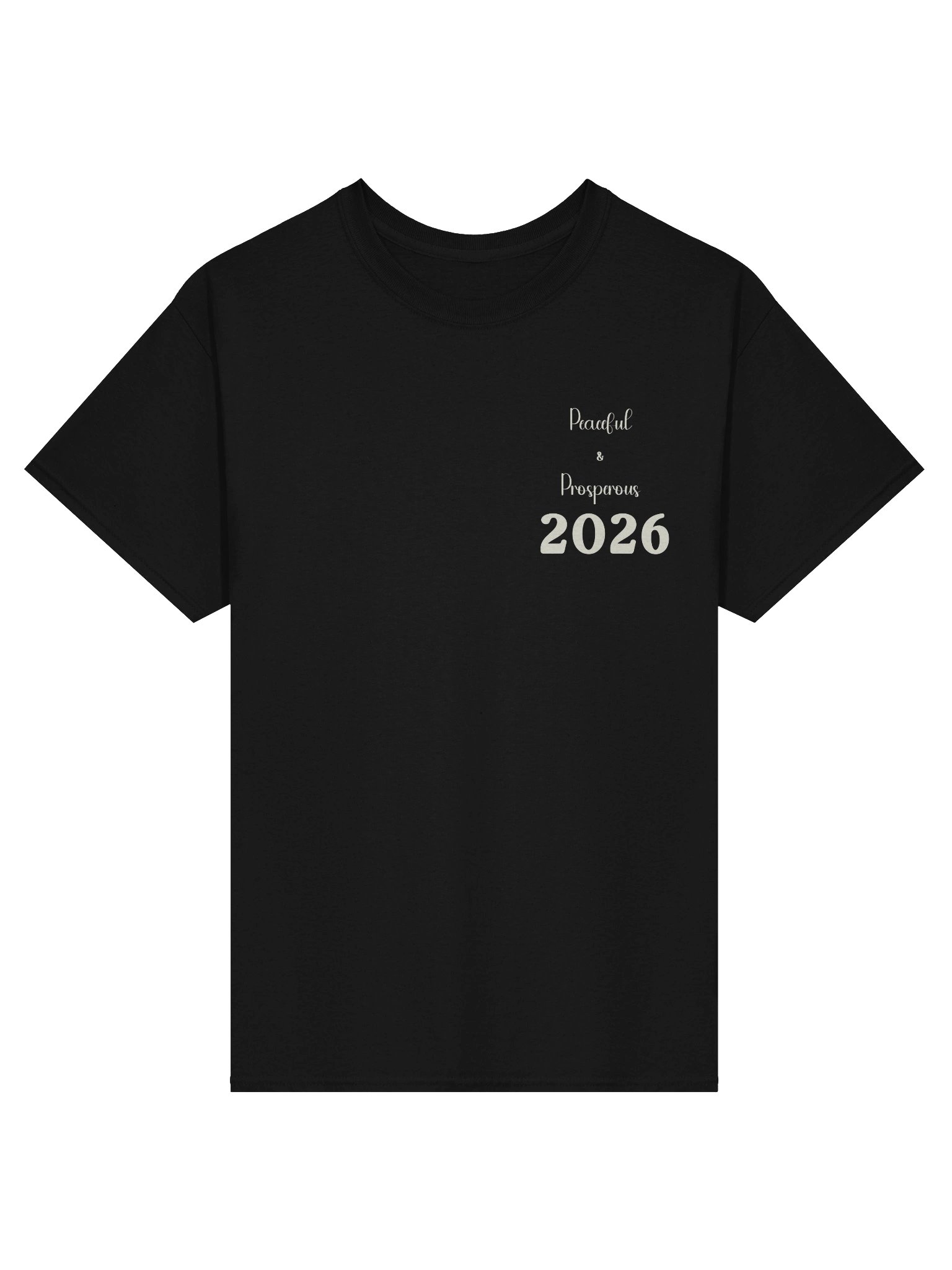 Custom Peaceful + Progressive 2026 Graphic Tee product image (2)