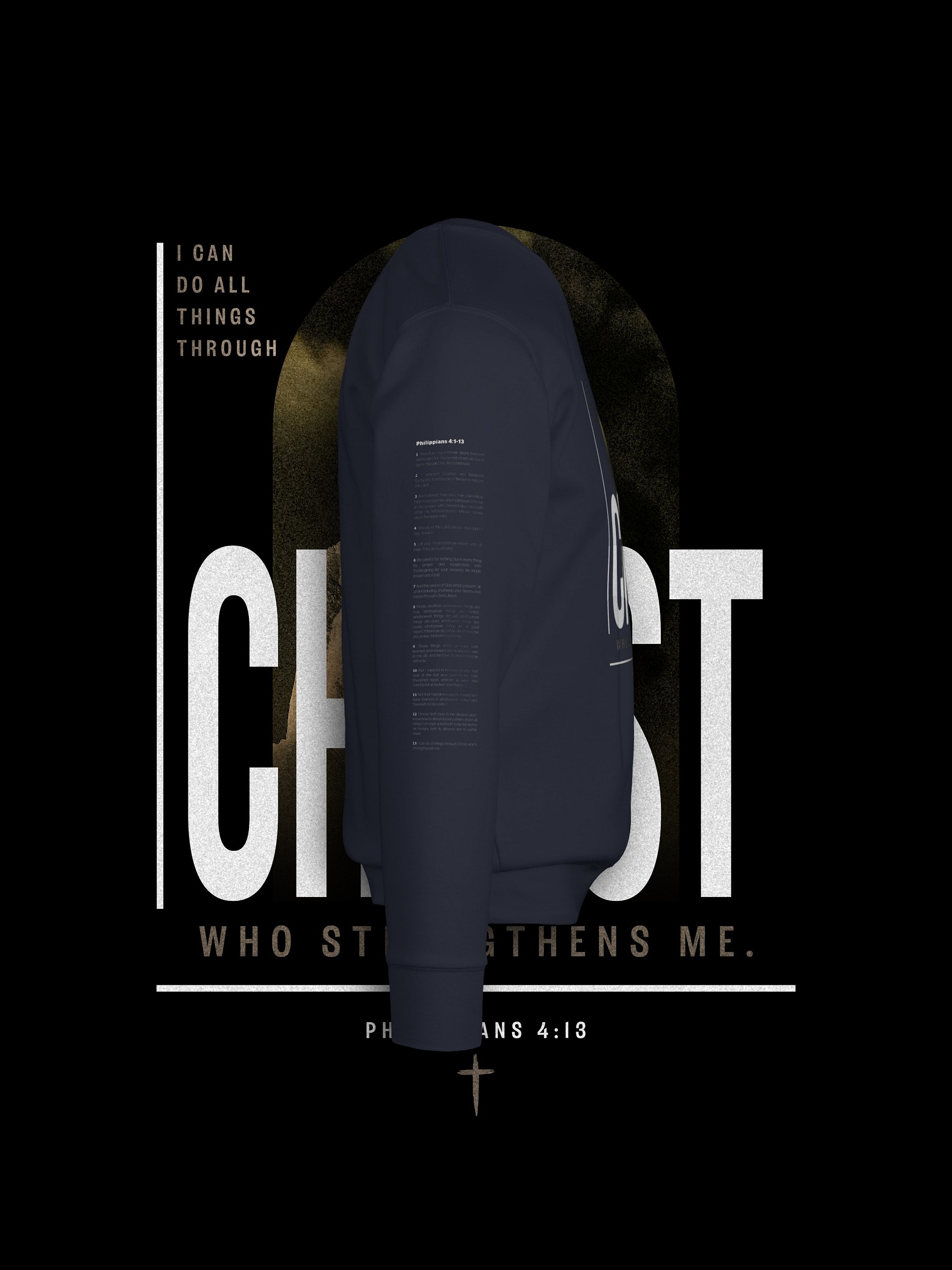 Philippians 4:13 - Cotton Heritage Premium Sweatshirt by Cotton Heritage product image (5)