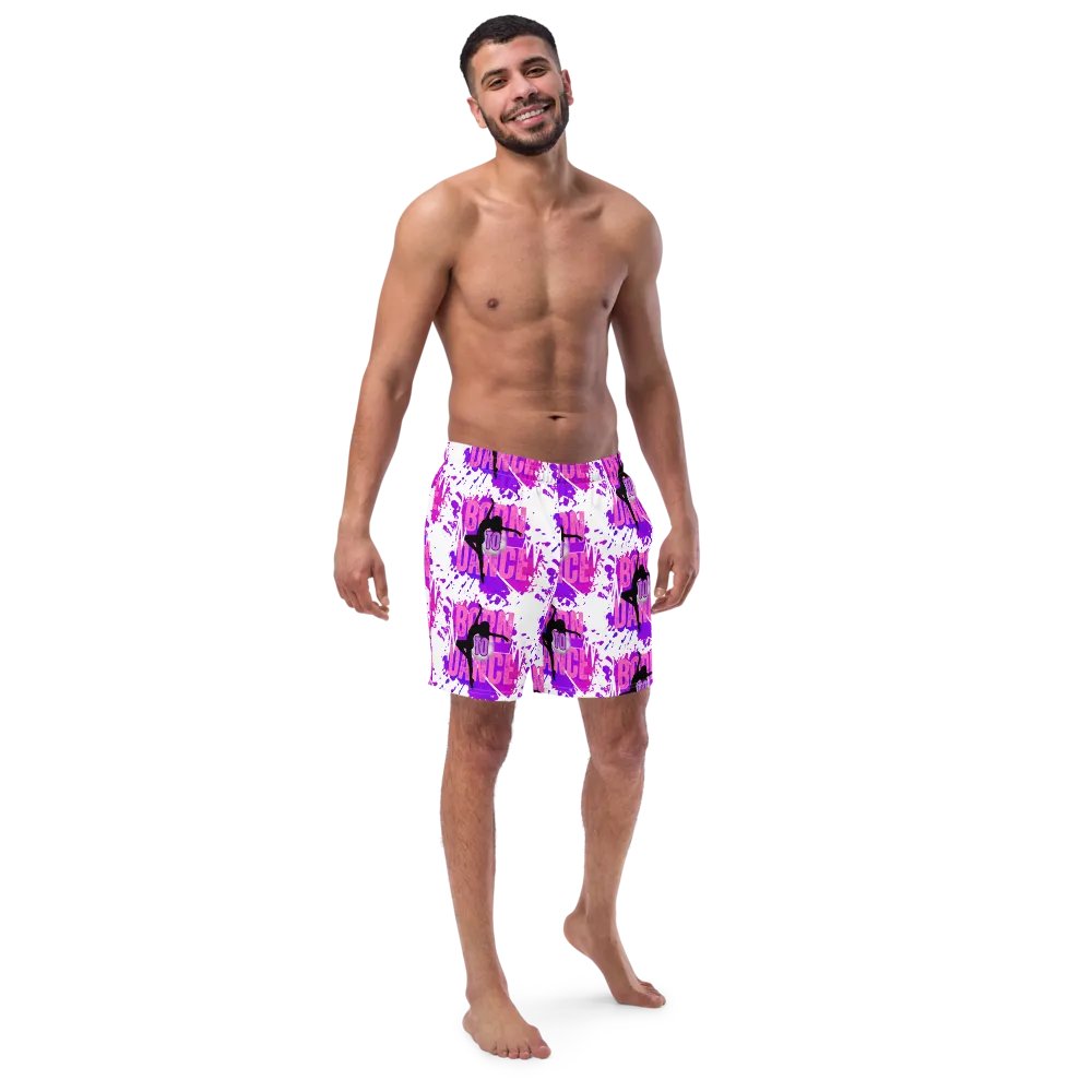 Born to Dance Her Silhouette All-Over Swim Trunks product image (3)