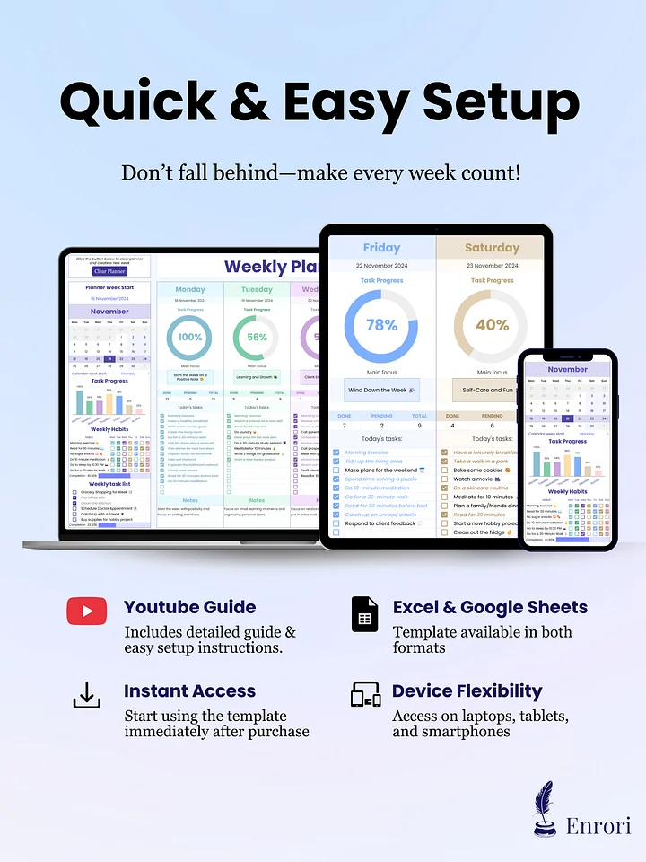 Daily & Weekly Planner product image (2)