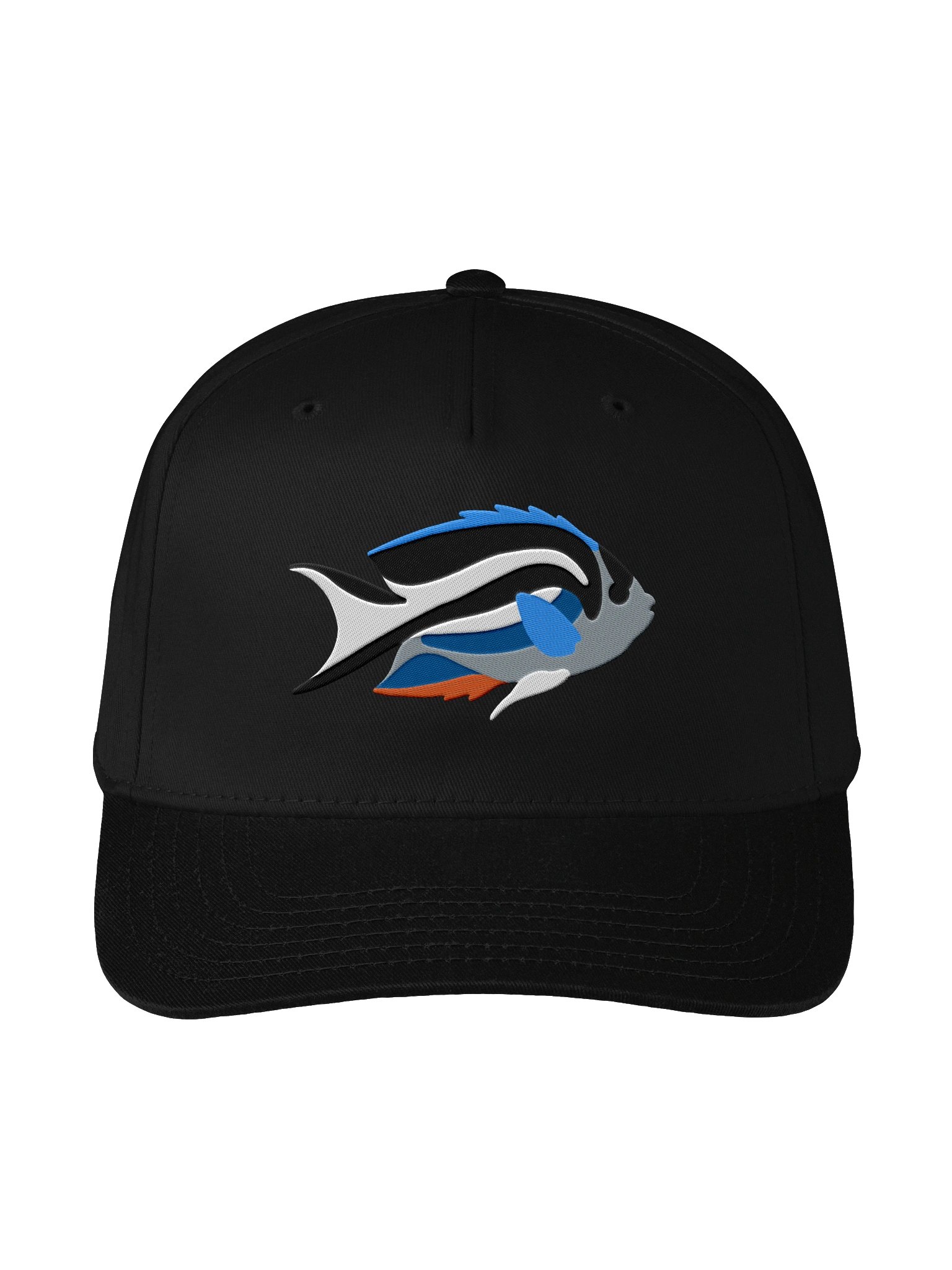 Bellus Angelfish Mid-Profile Baseball Cap (Embroidered) for Reef and Marine Aquarium Lovers product image (1)