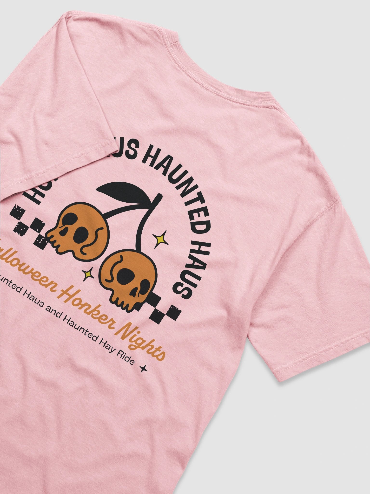 honk haus haunted haus printed shirt [pastel] product image (21)