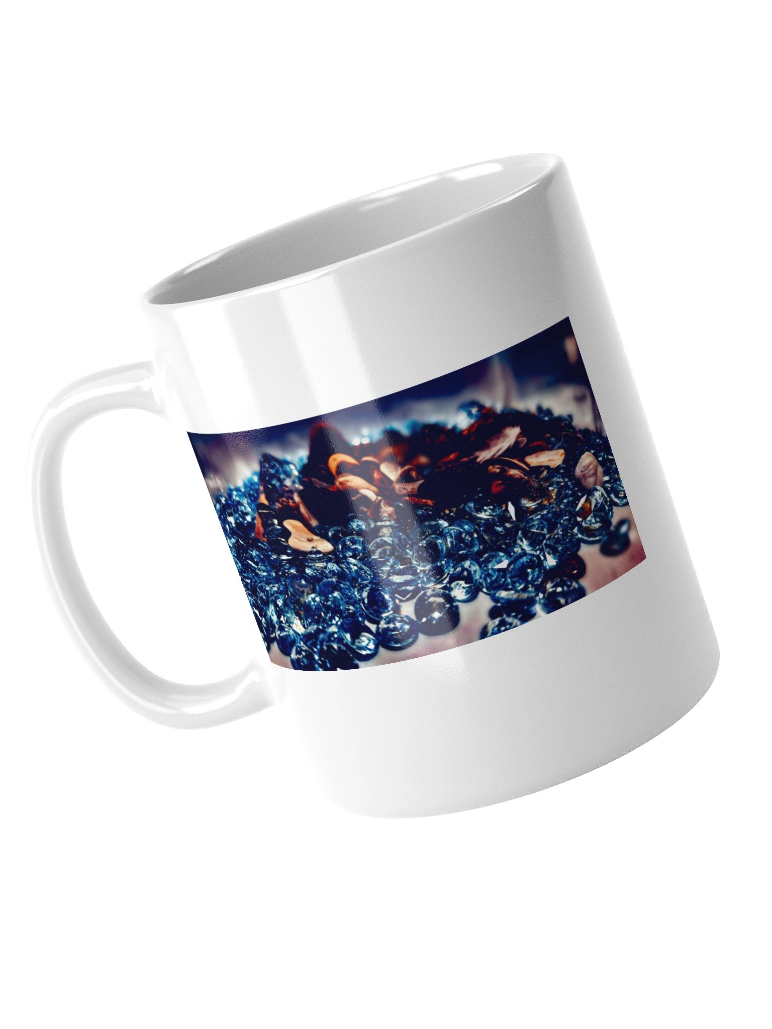 Reflective Blue Gemstone Mug product image (11)