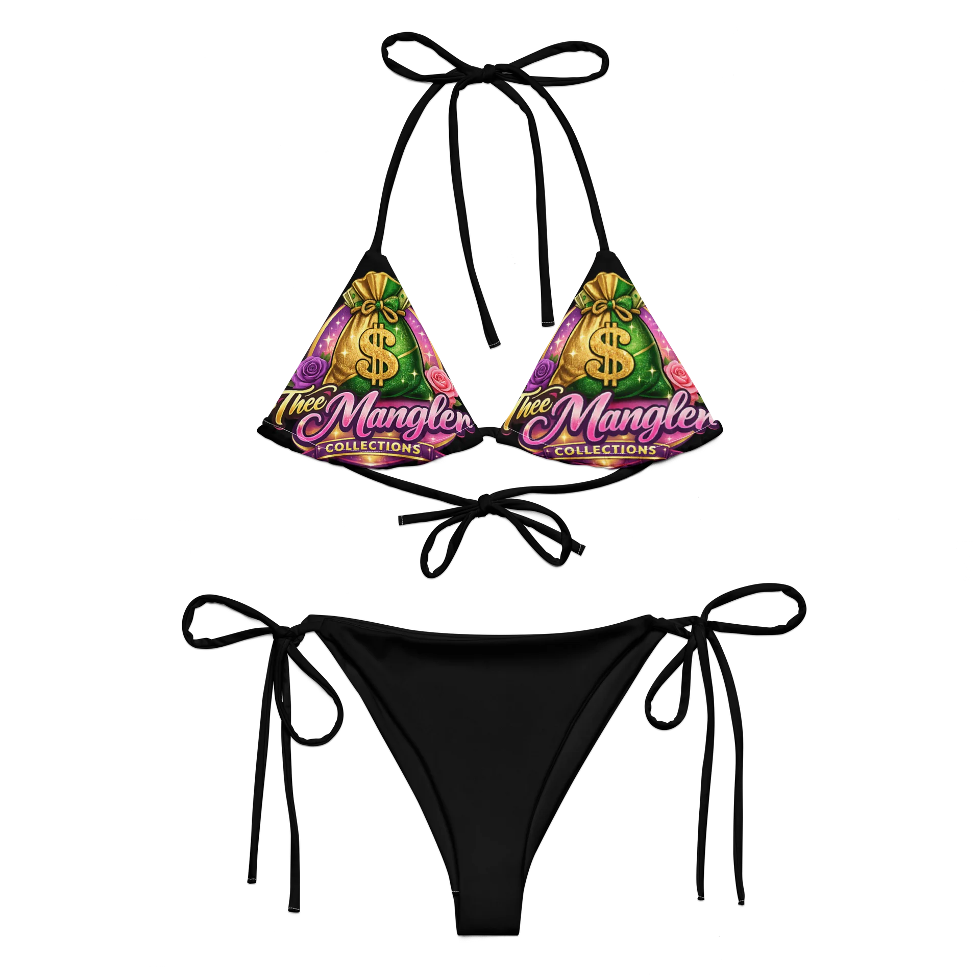 Thee Mangler Collections Bikini Set black product image (2)