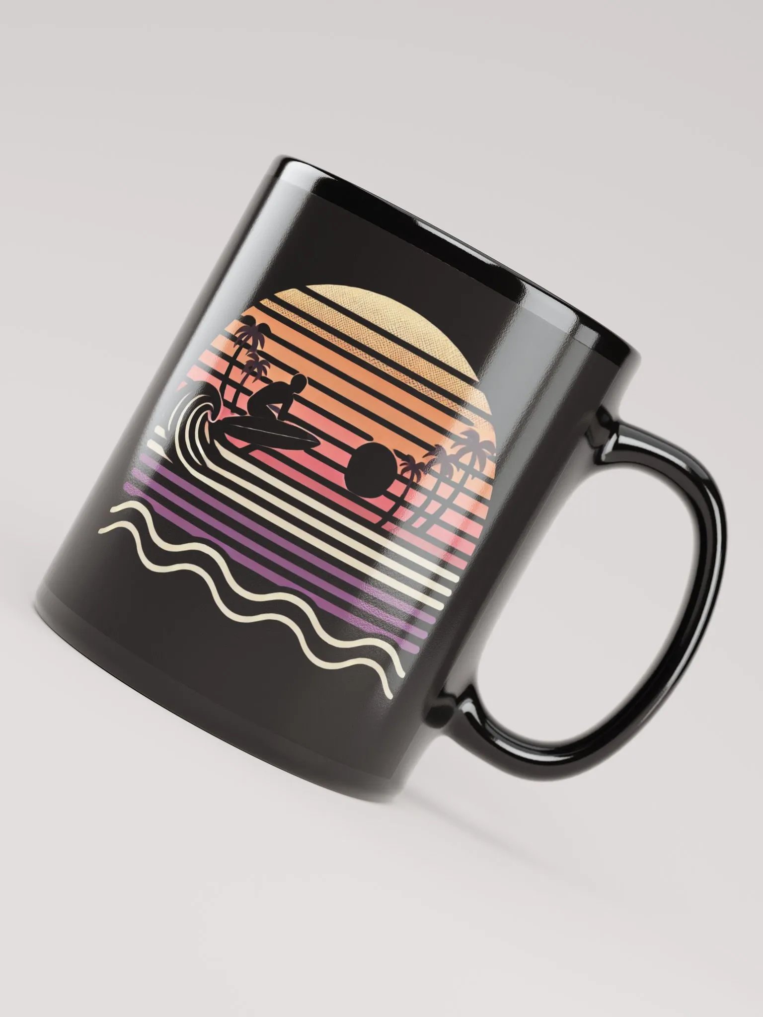 Tropical Sunset Surf Coffee Mug product image (8)