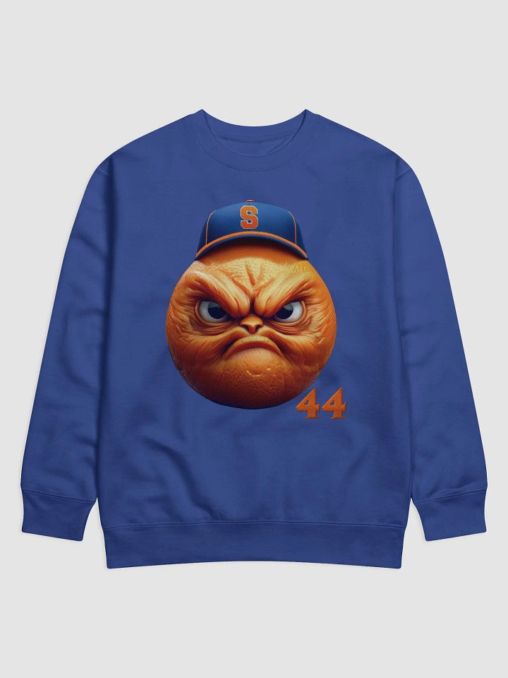 The Syracuse 44 orange on a Heritage Americana Premium Sweatshirt product image (1)