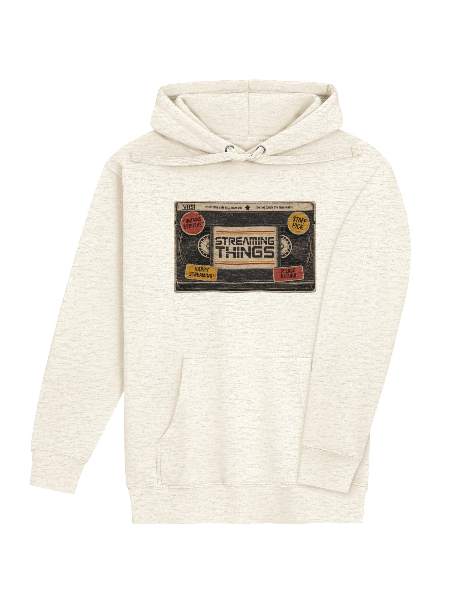 VHS Hoodie (White) product image (4)