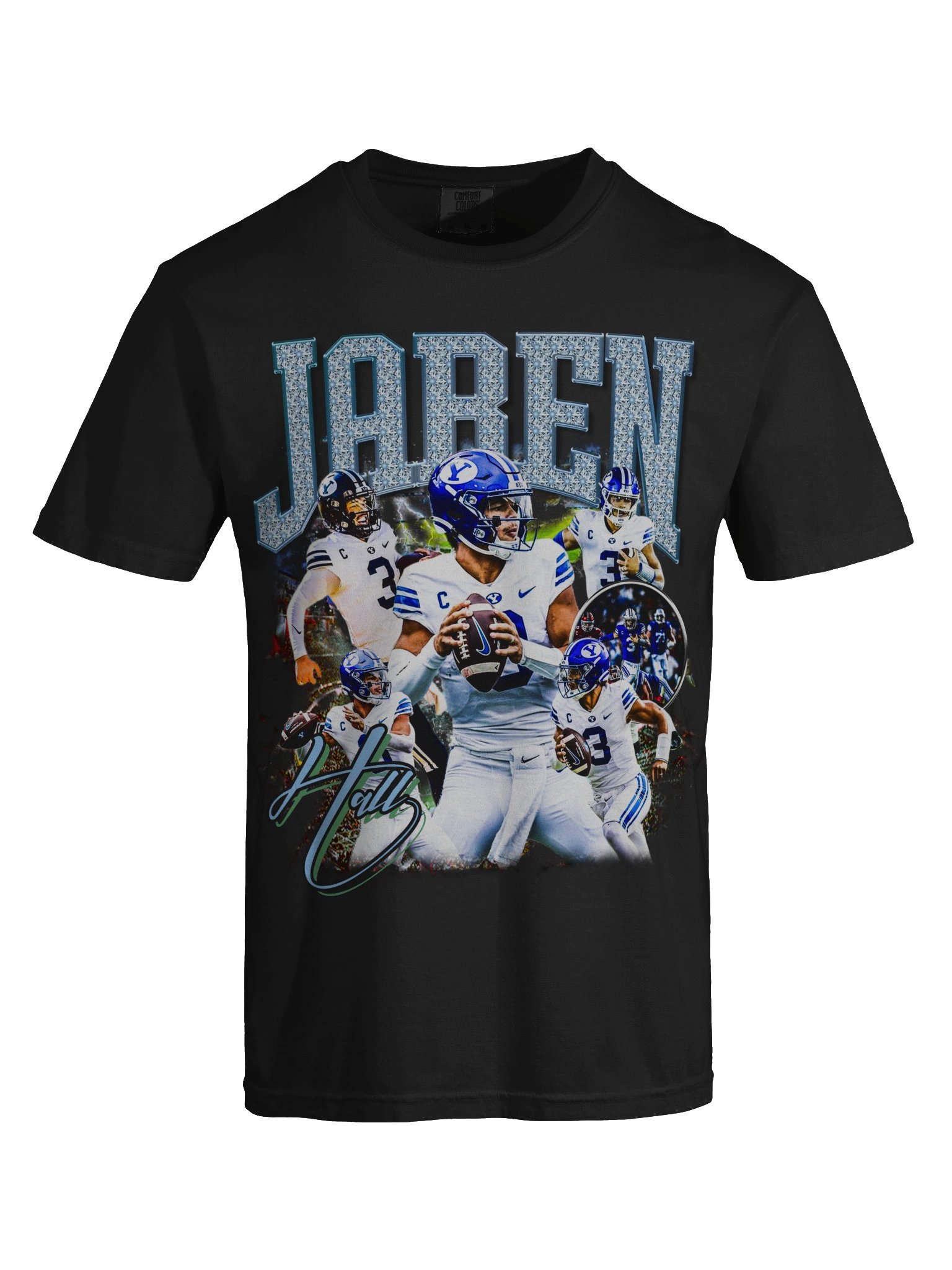 Jaren Hall Football Collage Tee product image (5)