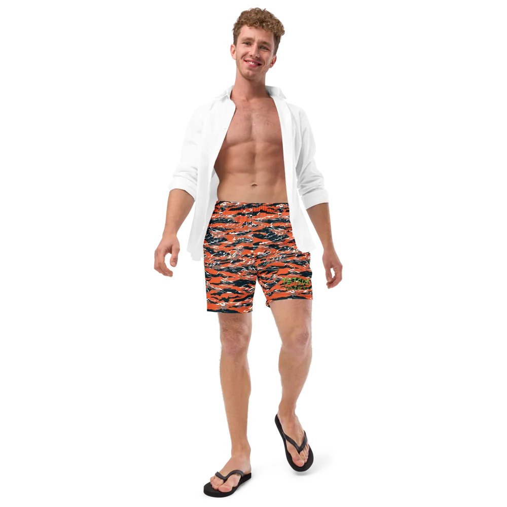 Tiger Camo Swim Trunks product image (11)