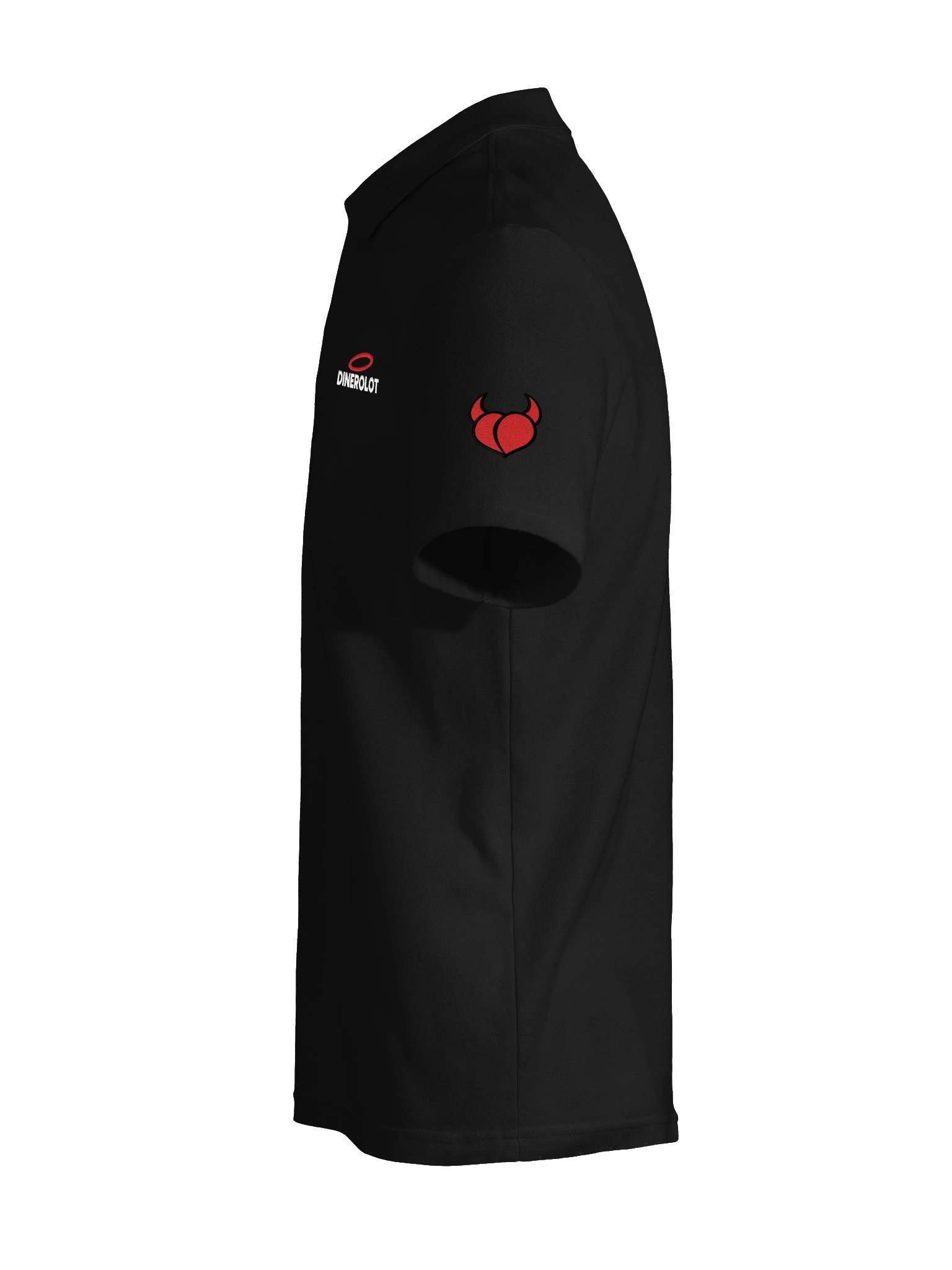 Booty Demon DINEROLOT Halo Men's Embroidered Polo product image (7)