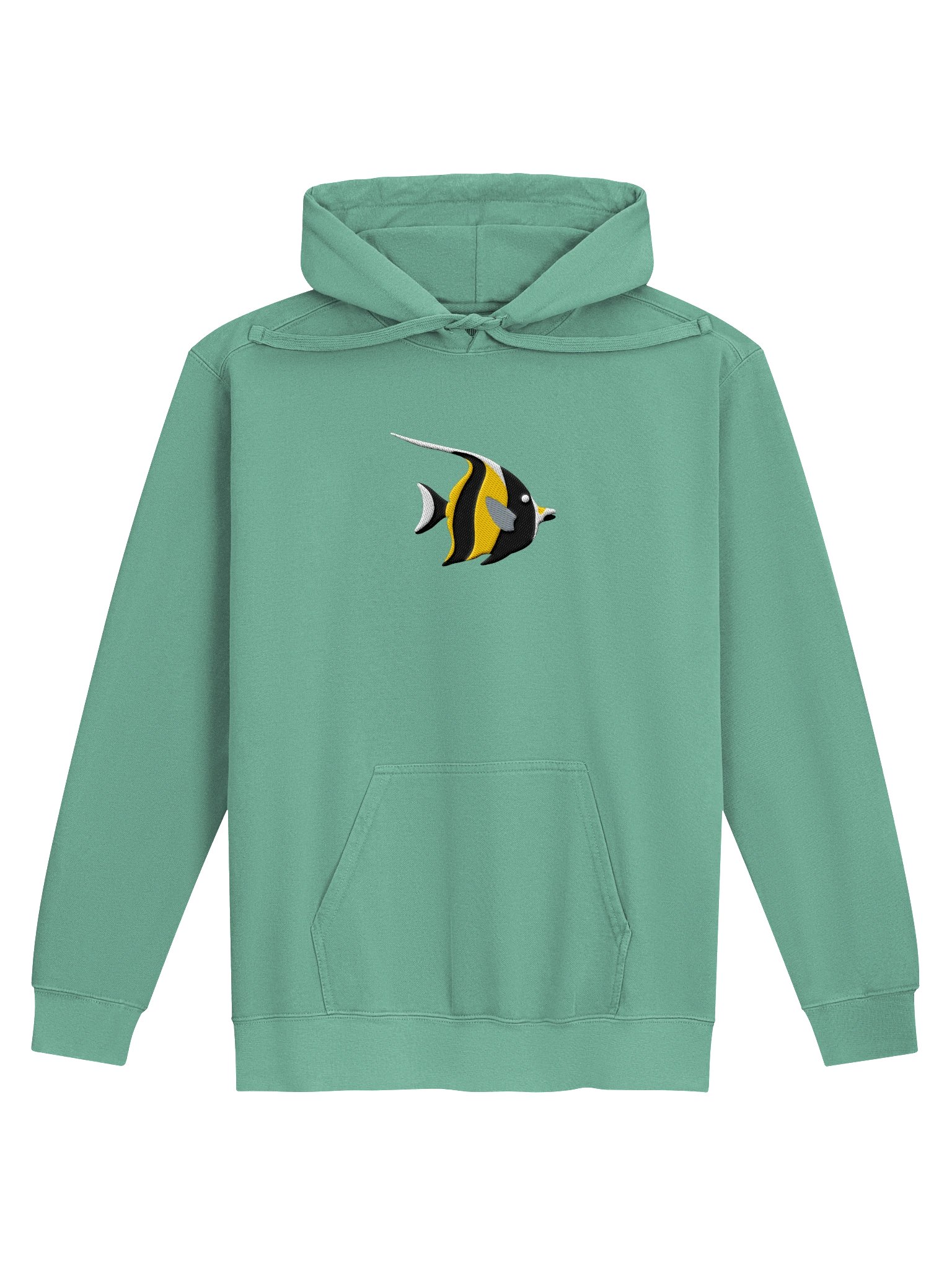 Moorish Idol Premium Hooded Sweatshirt (Embroidered) for Reef and Marine Aquarium Lovers product image (25)