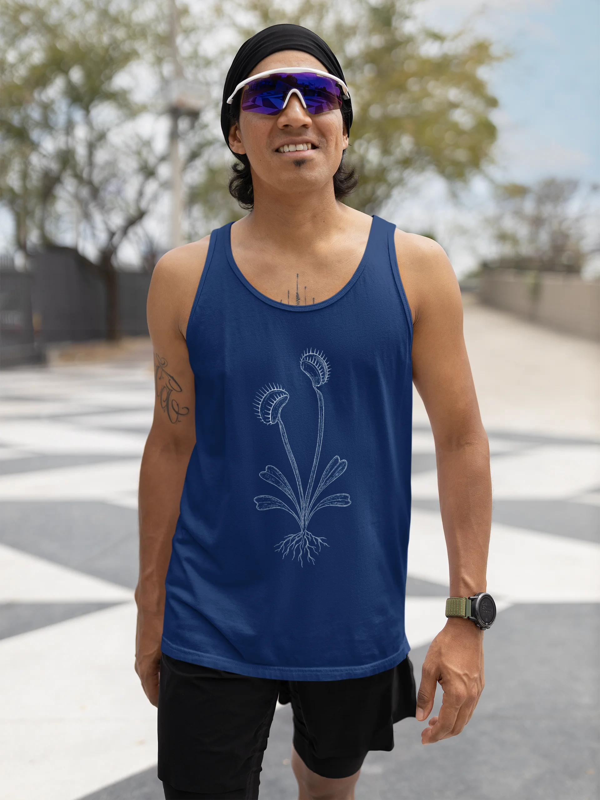 Venus Flytrap Schematics Unisex Tank product image (5)