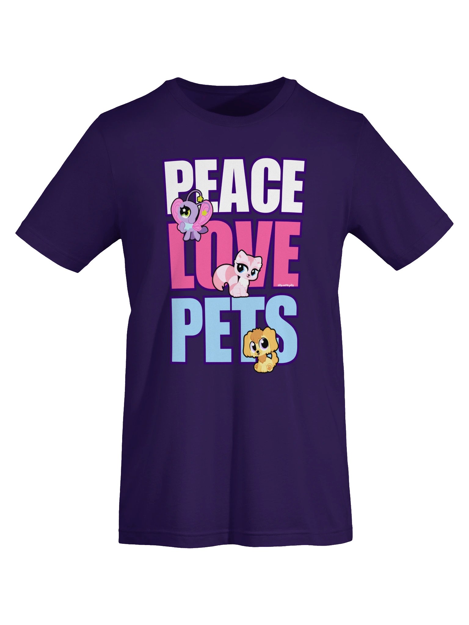 Peace Love Pets Tee (dark) product image (15)