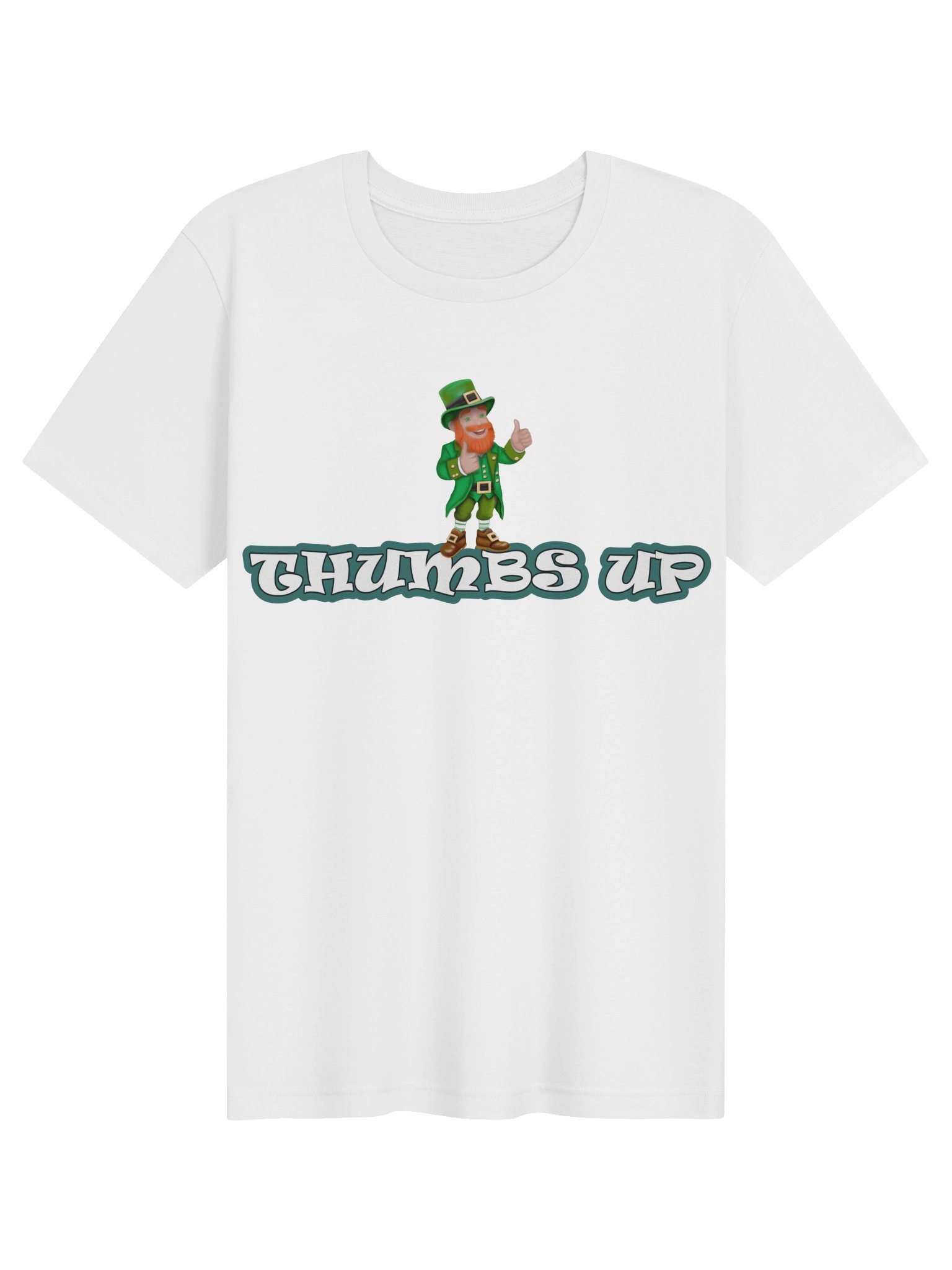 Leprechaun "THUMBS UP" T-Shirt. Women's Bella+Canvas Supersoft T-Shirt product image (1)